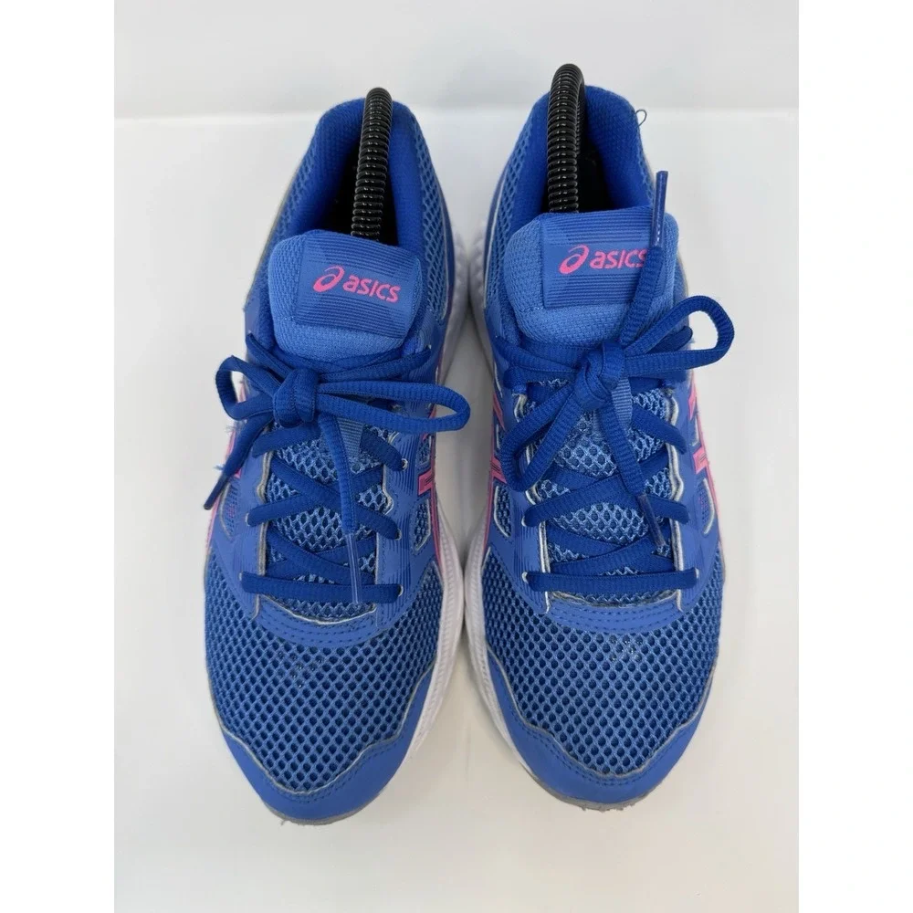 Asics Shoes Gel-Contend 5 Casual Running Blue/Pink 1014A049 Womens Size‎ 6